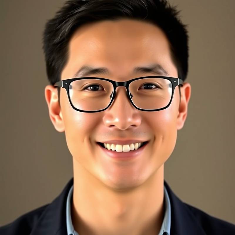 Portrait of David Chen, a man with glasses and a friendly expression.